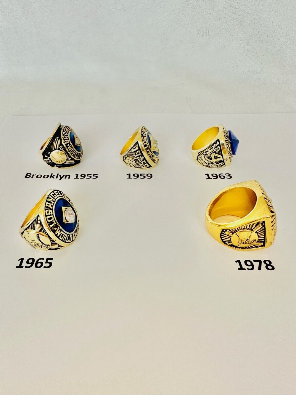 LA Dodgers Championship Rings,  SHIP.  PICK YOUR RING!! - EB Sports Champion's Cache