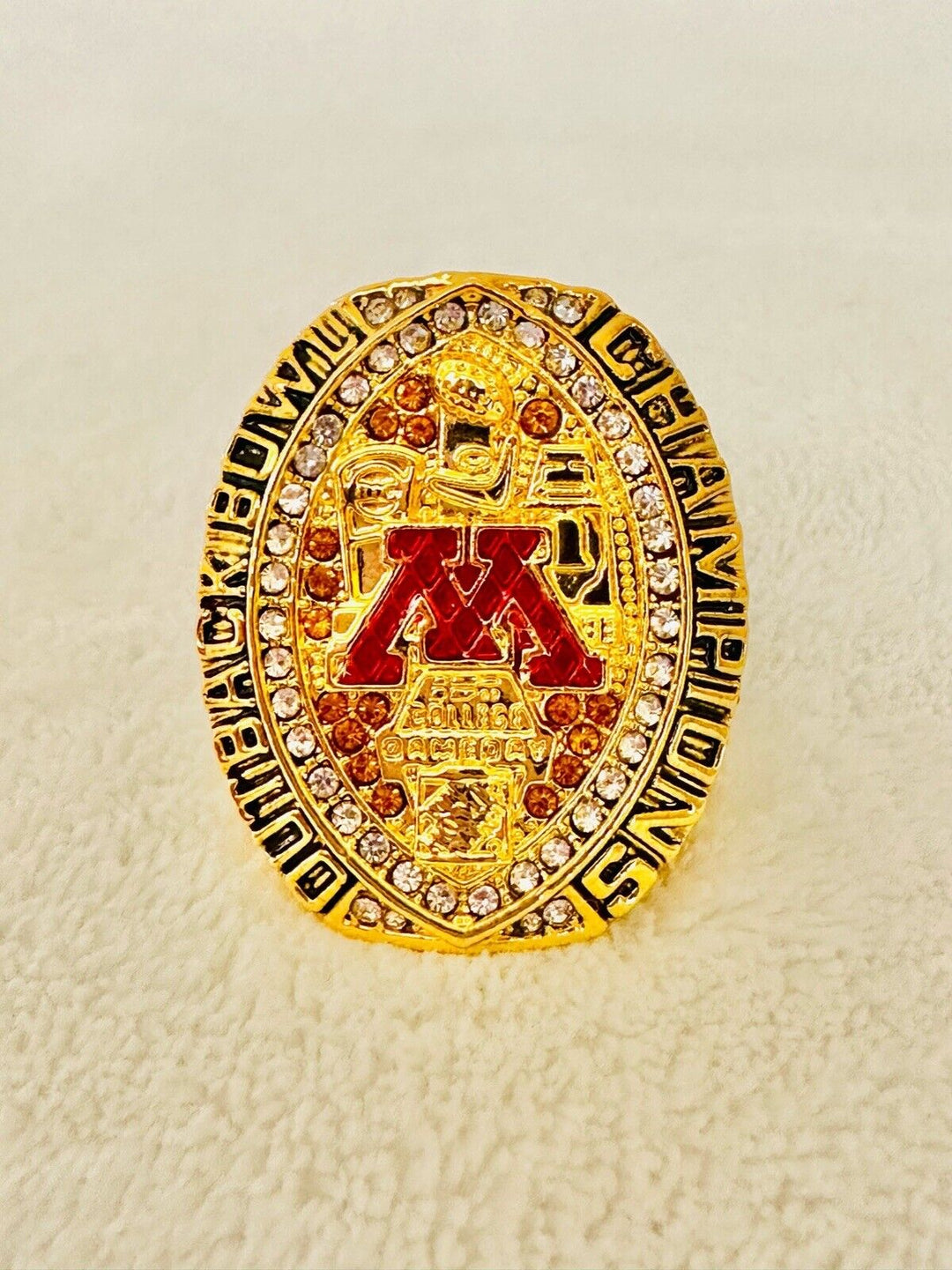 2021 Minnesota Golden Gophers Football Outback Championship ring, US SHIP FAST - EB Sports Champion's Cache