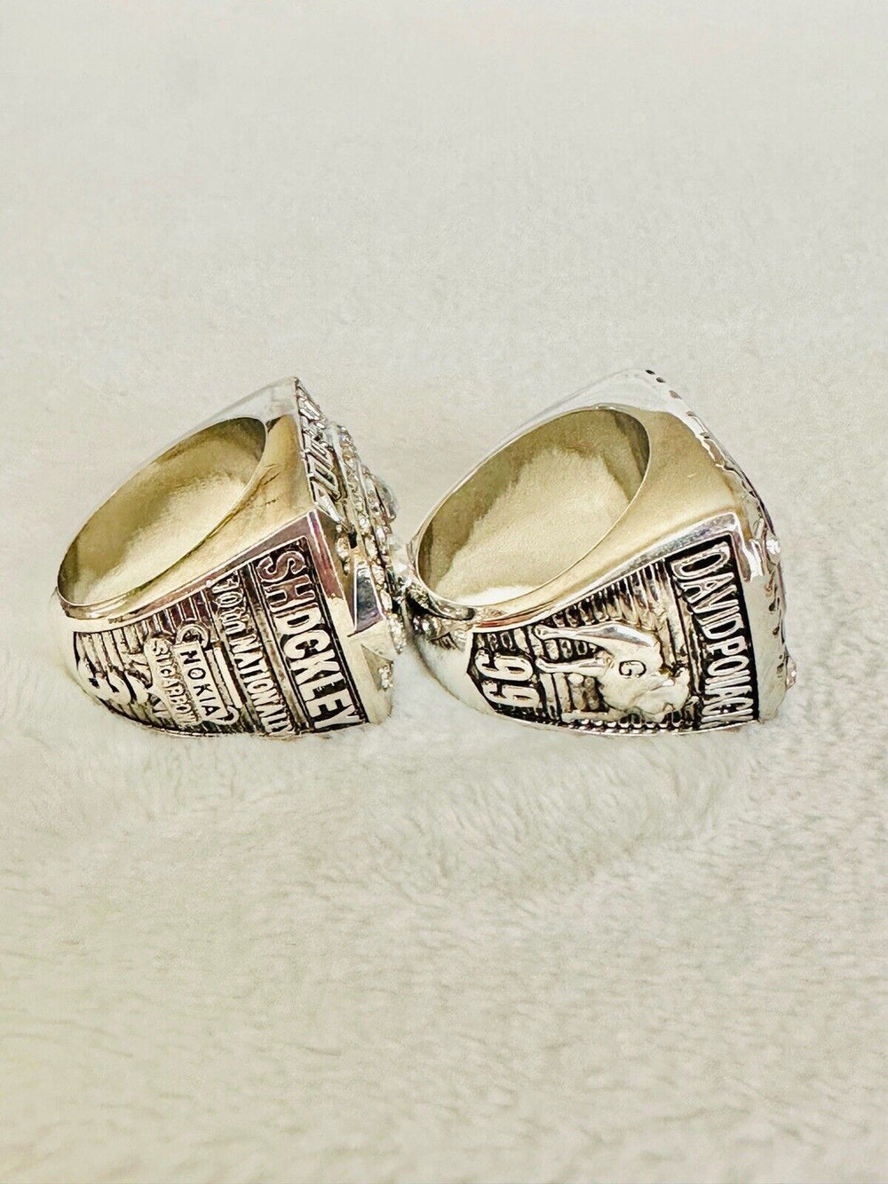 2 PCS Georgia Bulldogs Championship Ring, US SHIP 2005 SEC AND OUTBACK BOWL - EB Sports Champion's Cache