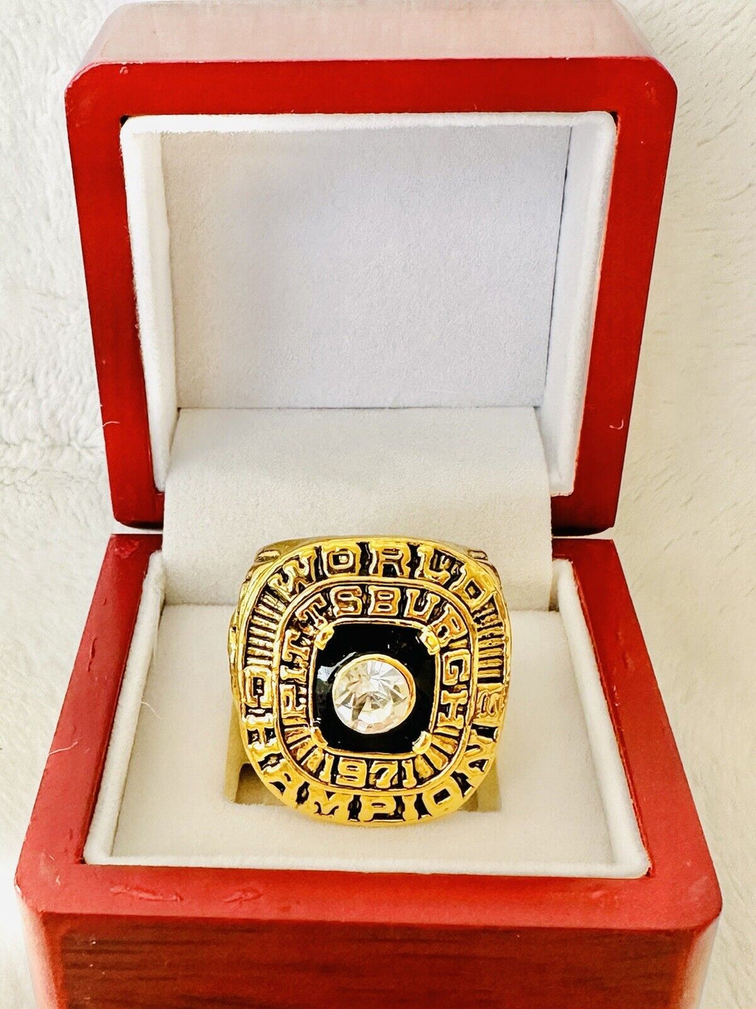 1971 Pittsburgh Pirates World Series Championship Ring W Box,  SHIP - EB Sports Champion's Cache