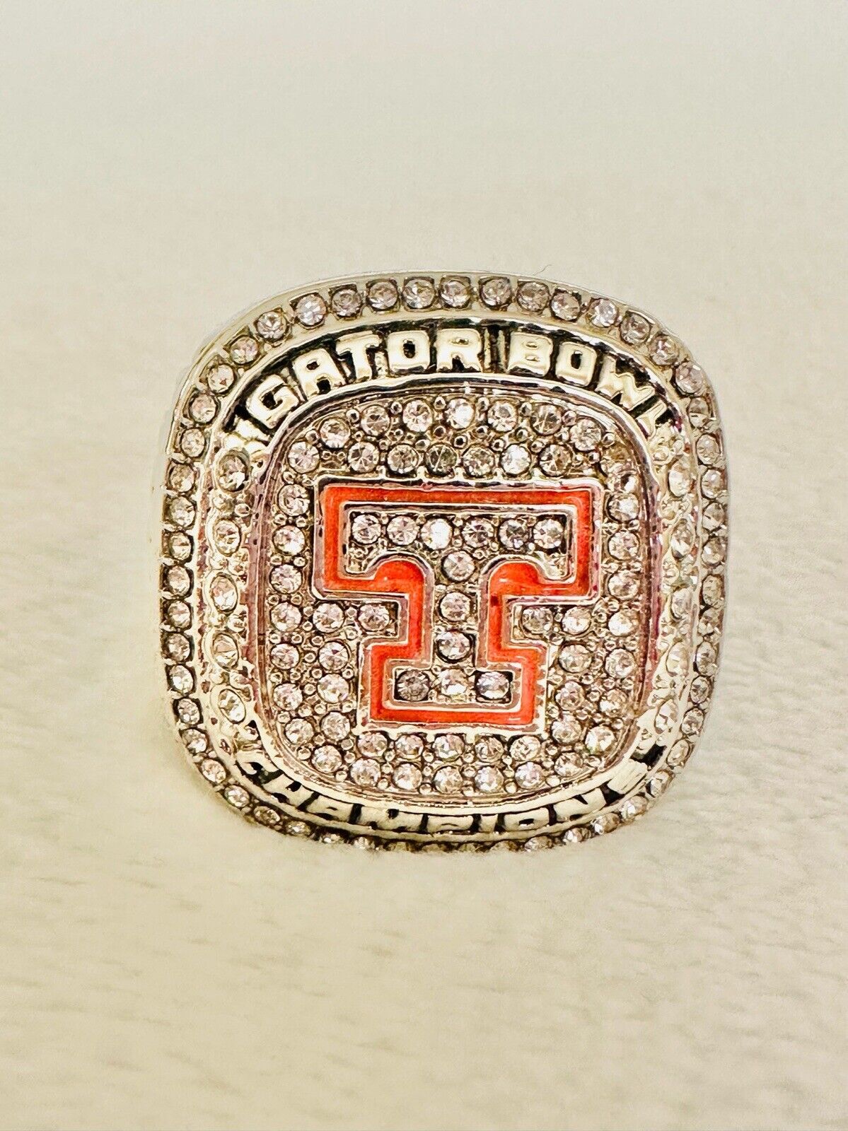 2015 Tennessee Volunteers Gator Bowl Championship Ring, Ship From US - EB Sports Champion's Cache