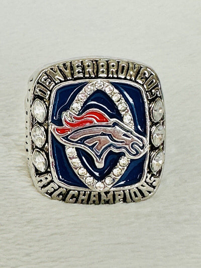 2013 Denver Broncos AFC Championship Ring, Manning, US SHIP - EB Sports Champion's Cache