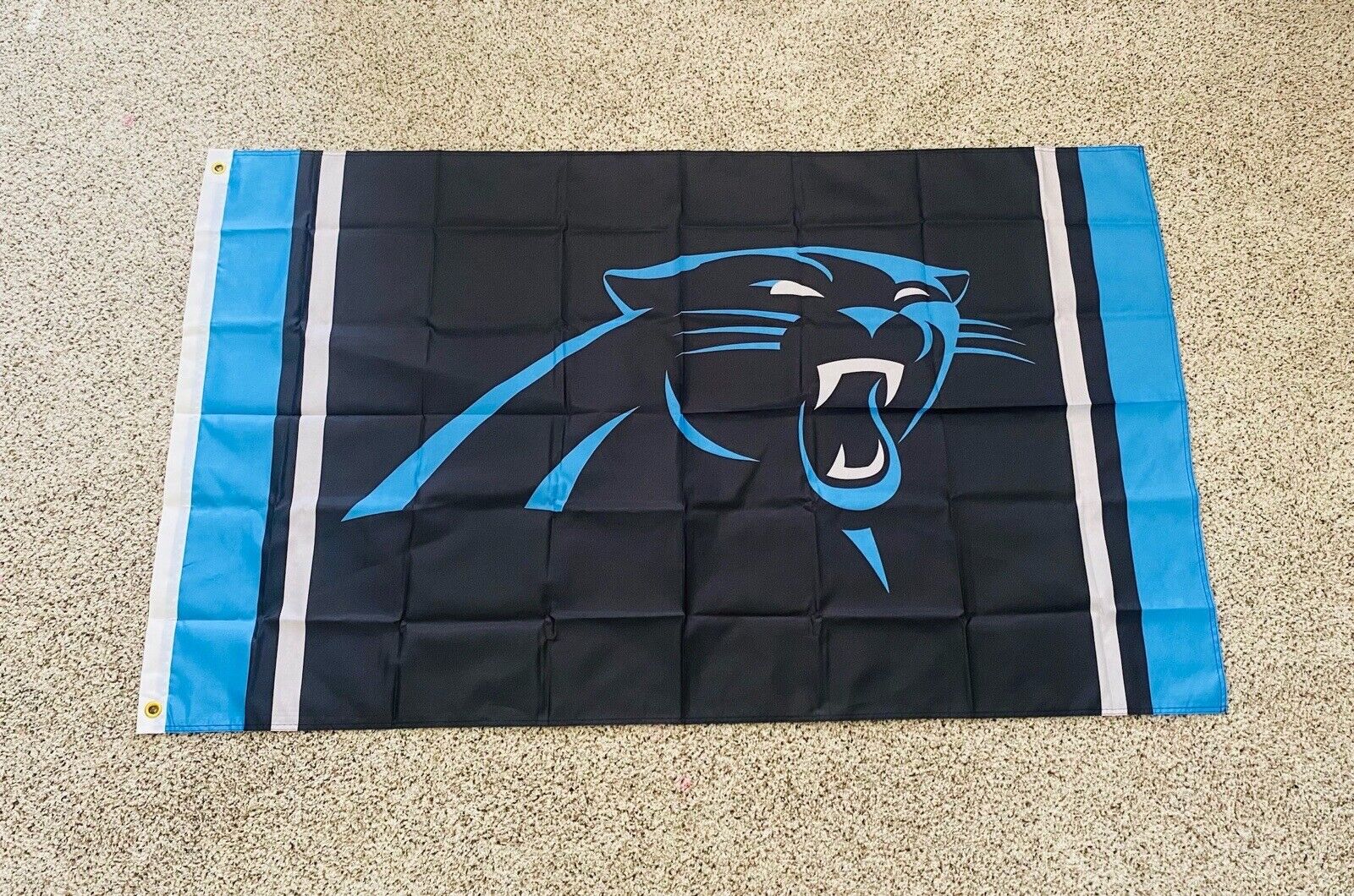 Carolina Panthers            Large 3x5 Flag/Banner       FREE SHIPPING!! - EB Sports Champion's Cache