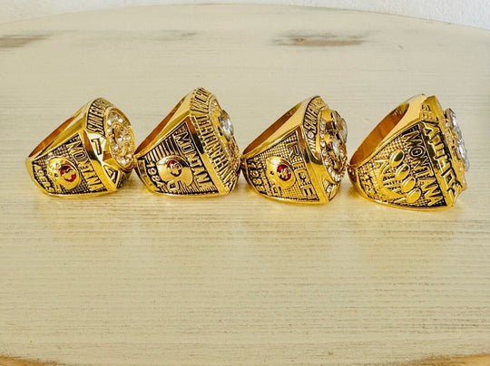 7 San Francisco 49ers Ultimate Collection Ring Set W, US SHIP - EB Sports Champion's Cache