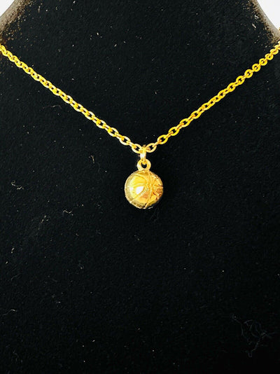 WOW NICE Gold Plated Small Basketball Pendant and necklace, US SHIP - EB Sports Champion's Cache