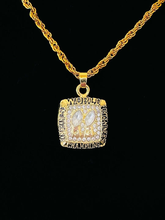 1984 San Francisco 49ers Pendant Necklace- Super Bowl Championship, USA SHIP - EB Sports Champion's Cache