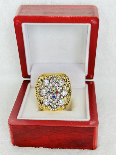 2008 Pittsburgh Steelers Ring W Box Super Bowl Championship, USA SHIP - EB Sports Champion's Cache